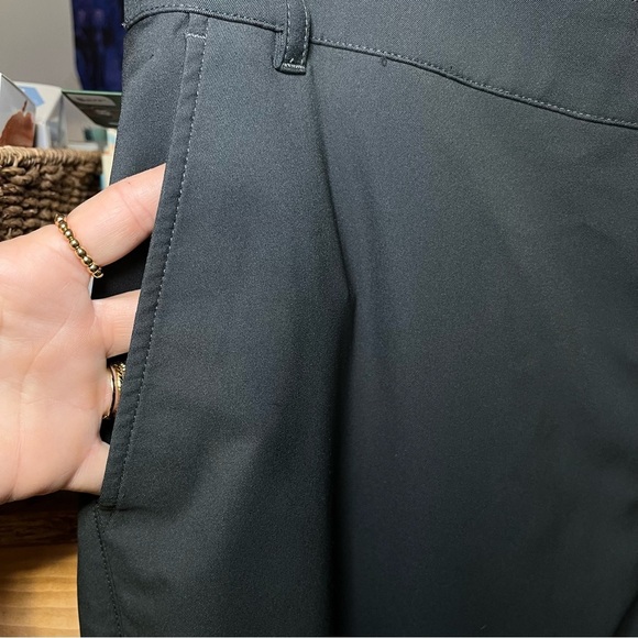 Nike Dri Fit Black Tech Performance Golf Active Pants Gripping Waistband‎ Casual - Picture 7 of 13